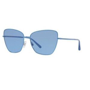 NWT Dolce & Gabbana Blue Cat Eye Oversized Sunglasses